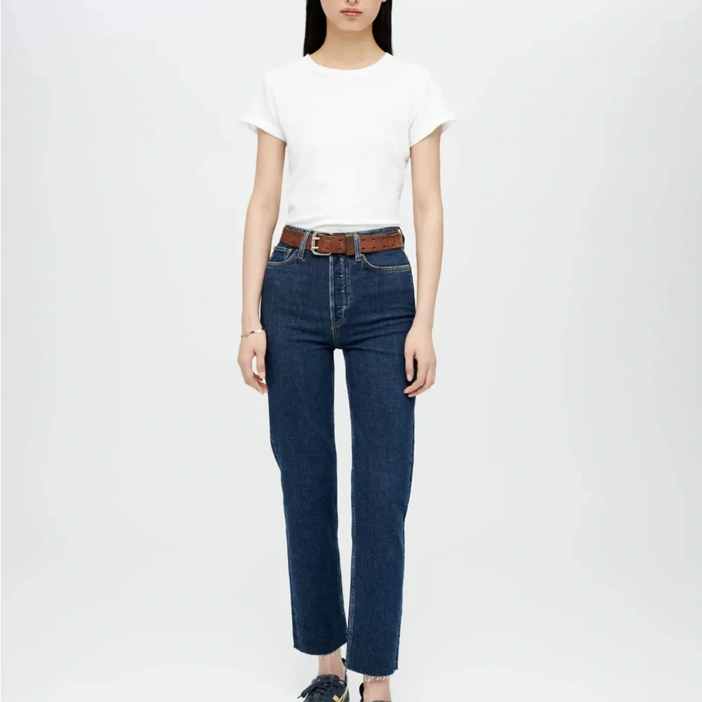 Redone 1960s slim tee white nwt netaporter large - Picture 3 of 8
